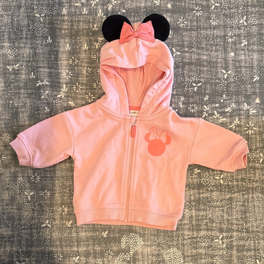 Minnie Mouse pink jacket baby